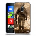 Дизайнерский пластиковый чехол для Nokia Lumia 620 Call of duty