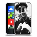 Дизайнерский пластиковый чехол для Nokia Lumia 620 Юрий Гагарин