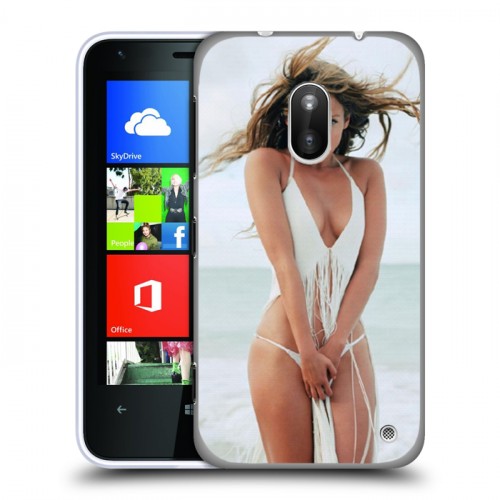Дизайнерский пластиковый чехол для Nokia Lumia 620 Дженнифер Лопес