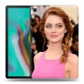 Дизайнерский пластиковый чехол для Samsung Galaxy Tab S5e Эмма Стоун