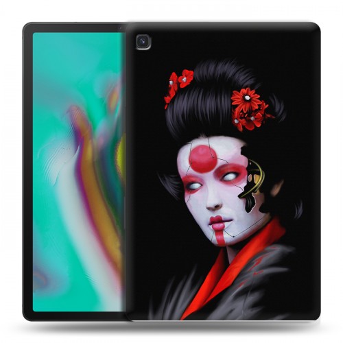 Дизайнерский силиконовый чехол для Samsung Galaxy Tab S5e Cyberpunk 2077
