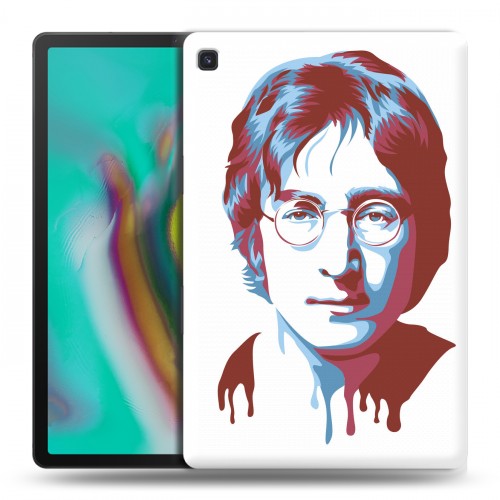 Дизайнерский пластиковый чехол для Samsung Galaxy Tab S5e Джон Леннон