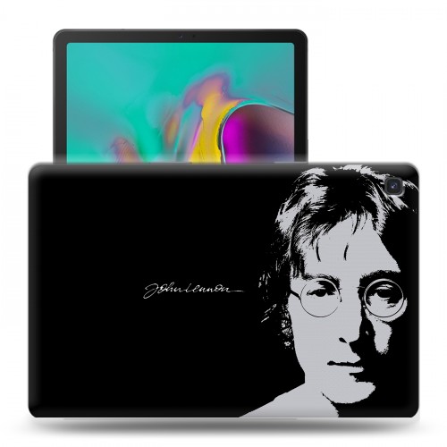 Дизайнерский силиконовый чехол для Samsung Galaxy Tab S5e Джон Леннон