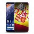 Дизайнерский силиконовый чехол для Nokia 9 PureView флаг Испании