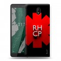 Дизайнерский силиконовый чехол для Nokia 1 Plus Red Hot Chili Peppers
