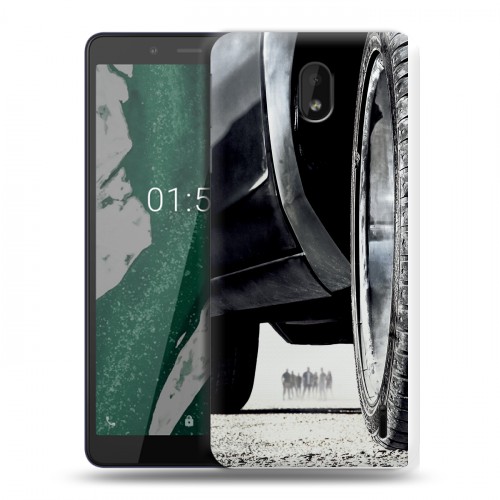 Дизайнерский силиконовый чехол для Nokia 1 Plus форсаж