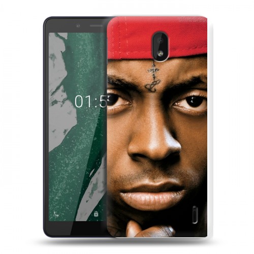 Дизайнерский силиконовый чехол для Nokia 1 Plus Lil Wayne