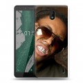 Дизайнерский силиконовый чехол для Nokia 1 Plus Lil Wayne