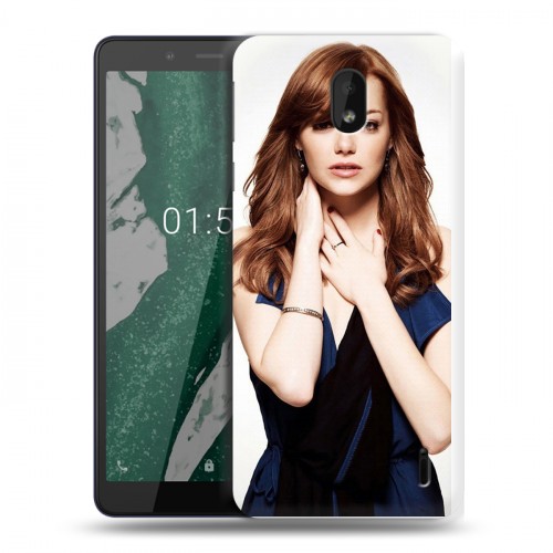 Дизайнерский силиконовый чехол для Nokia 1 Plus Эмма Стоун