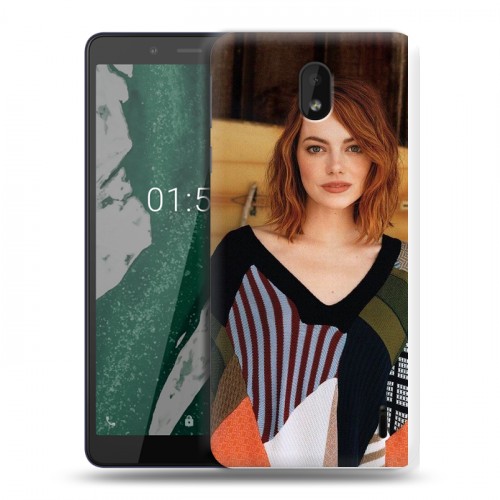 Дизайнерский силиконовый чехол для Nokia 1 Plus Эмма Стоун