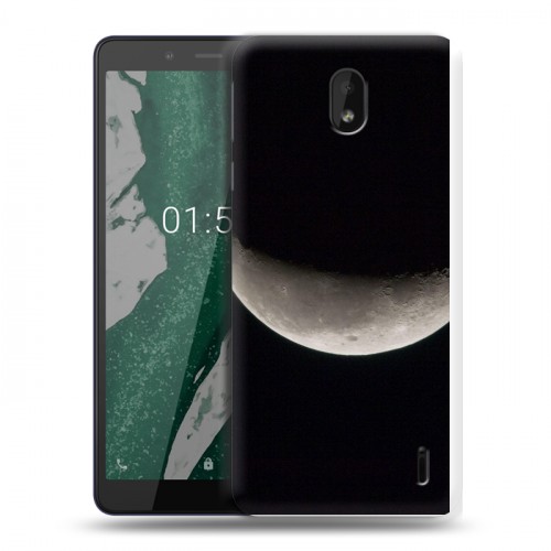 Дизайнерский силиконовый чехол для Nokia 1 Plus Луна