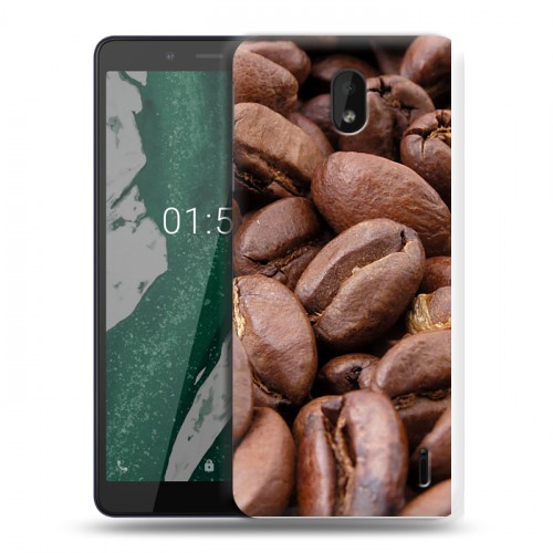 Дизайнерский силиконовый чехол для Nokia 1 Plus Кофе напиток