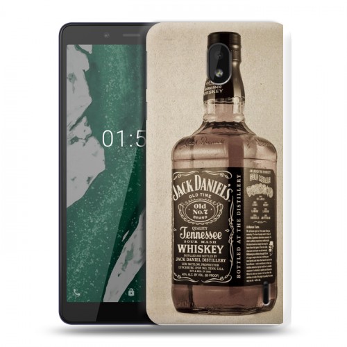 Дизайнерский силиконовый чехол для Nokia 1 Plus Jack Daniels