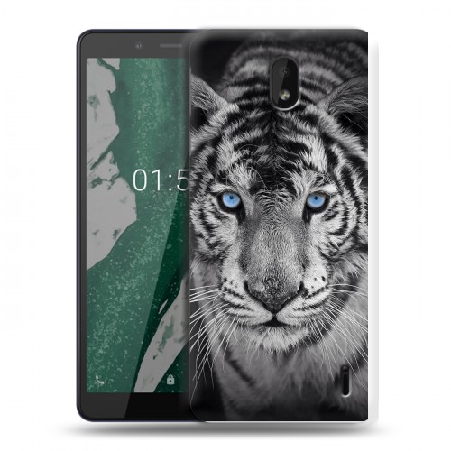 Дизайнерский силиконовый чехол для Nokia 1 Plus Тигры