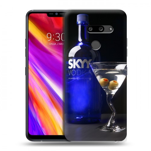 Дизайнерский пластиковый чехол для LG G8 ThinQ Skyy Vodka