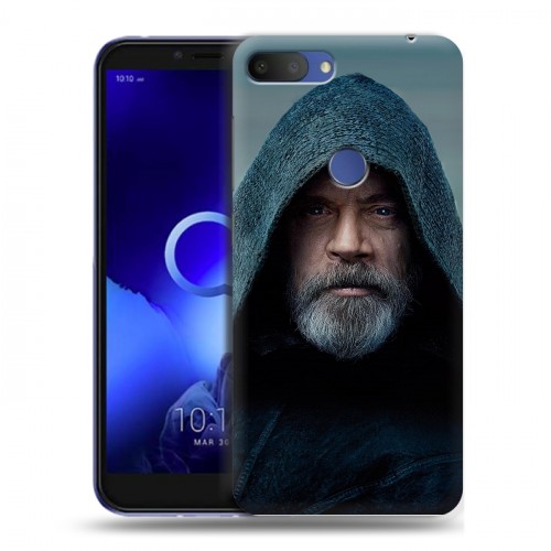 Дизайнерский пластиковый чехол для Alcatel 1S (2019) Star Wars : The Last Jedi