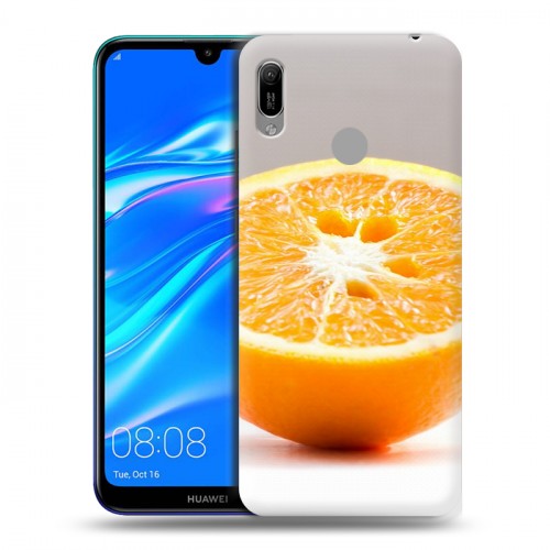 Дизайнерский пластиковый чехол для Huawei Y6 (2019) Апельсины