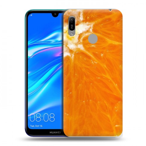 Дизайнерский пластиковый чехол для Huawei Y6 (2019) Апельсины