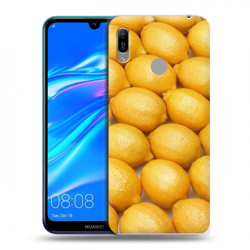 Дизайнерский пластиковый чехол для Huawei Y6 (2019) Лимон