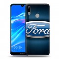 Дизайнерский пластиковый чехол для Huawei Y6 (2019) Ford
