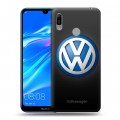 Дизайнерский пластиковый чехол для Huawei Y6 (2019) Volkswagen