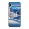 Дизайнерский пластиковый чехол для Huawei Y7 (2019) Зима