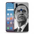 Дизайнерский пластиковый чехол для Meizu Note 9 Барак Обама