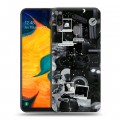 Дизайнерский силиконовый чехол для Samsung Galaxy A30 Коллаж