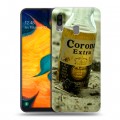 Дизайнерский силиконовый чехол для Samsung Galaxy A30 Corona