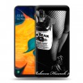 Дизайнерский силиконовый чехол для Samsung Galaxy A30 Jim Beam