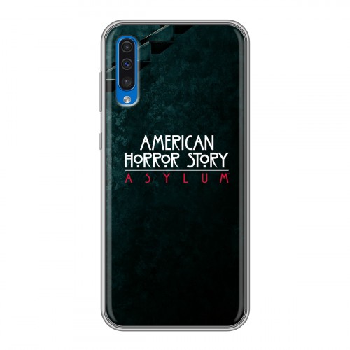 Дизайнерский силиконовый чехол для Samsung Galaxy A50 Американская История Ужасов