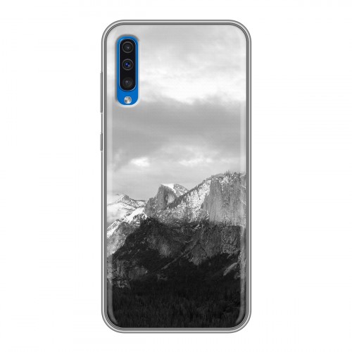 Дизайнерский силиконовый чехол для Samsung Galaxy A50 горы