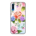 Дизайнерский пластиковый чехол для Samsung Galaxy A50 Романтик цветы