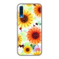 Дизайнерский пластиковый чехол для Samsung Galaxy A50 Органические цветы