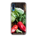 Дизайнерский силиконовый чехол для Samsung Galaxy A50 Овощи