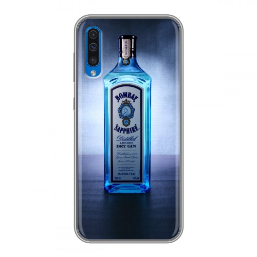 Дизайнерский силиконовый чехол для Samsung Galaxy A50 Bombay Sapphire