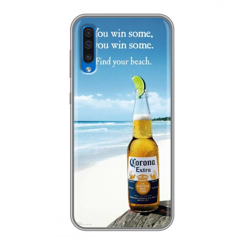 Дизайнерский силиконовый чехол для Samsung Galaxy A50 Corona