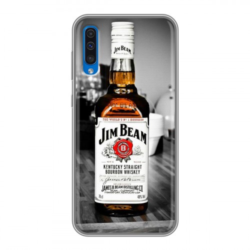 Дизайнерский силиконовый чехол для Samsung Galaxy A50 Jim Beam