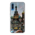 Дизайнерский пластиковый чехол для Samsung Galaxy A50 Санкт-Петербург