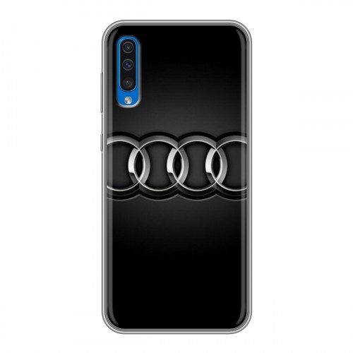 Дизайнерский силиконовый чехол для Samsung Galaxy A50 Audi