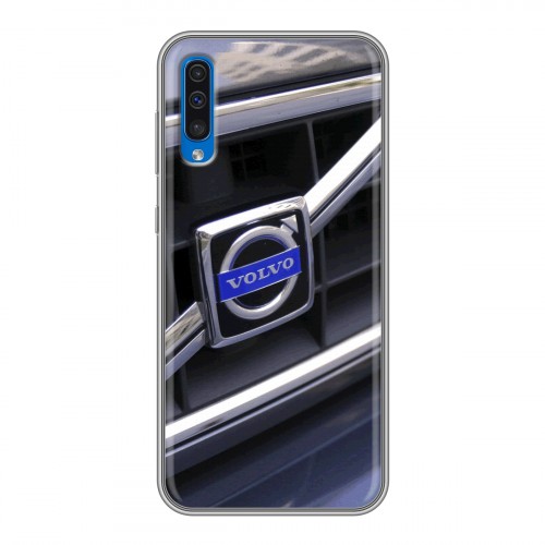Дизайнерский силиконовый чехол для Samsung Galaxy A50 Volvo