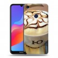 Дизайнерский пластиковый чехол для Huawei Honor 8A Кофе напиток