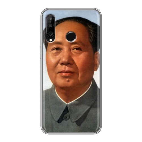 Дизайнерский силиконовый чехол для Huawei P30 Lite Мао