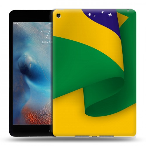 Дизайнерский силиконовый чехол для Ipad Mini (2019) Флаг Бразилии