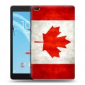 Дизайнерский силиконовый чехол для Lenovo Tab E8 Флаг Канады