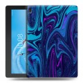 Дизайнерский силиконовый чехол для Lenovo Tab E10 Размытые краски
