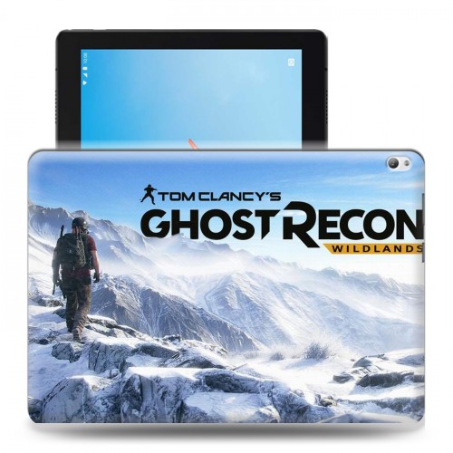 Дизайнерский силиконовый чехол для Lenovo Tab P10 Tom Clancy's Ghost Recon Wildlands