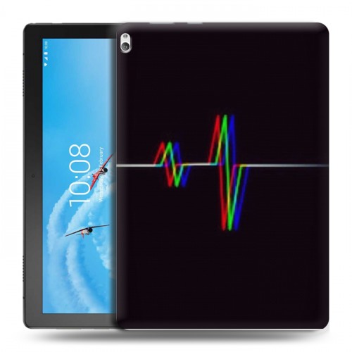 Дизайнерский силиконовый чехол для Lenovo Tab P10 Неоновые образы