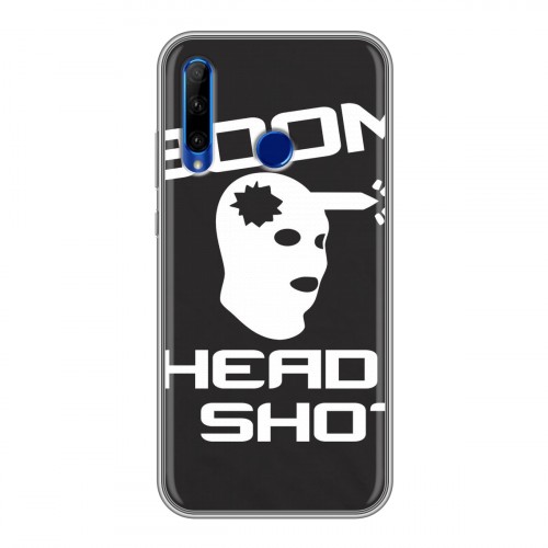 Дизайнерский силиконовый чехол для Huawei Honor 10i Counter-strike