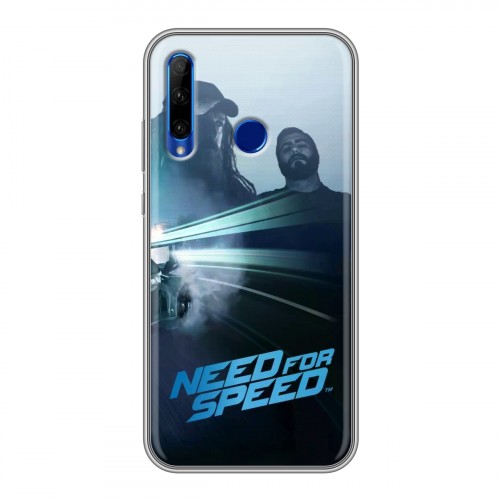 Дизайнерский силиконовый чехол для Huawei Honor 10i Need For Speed